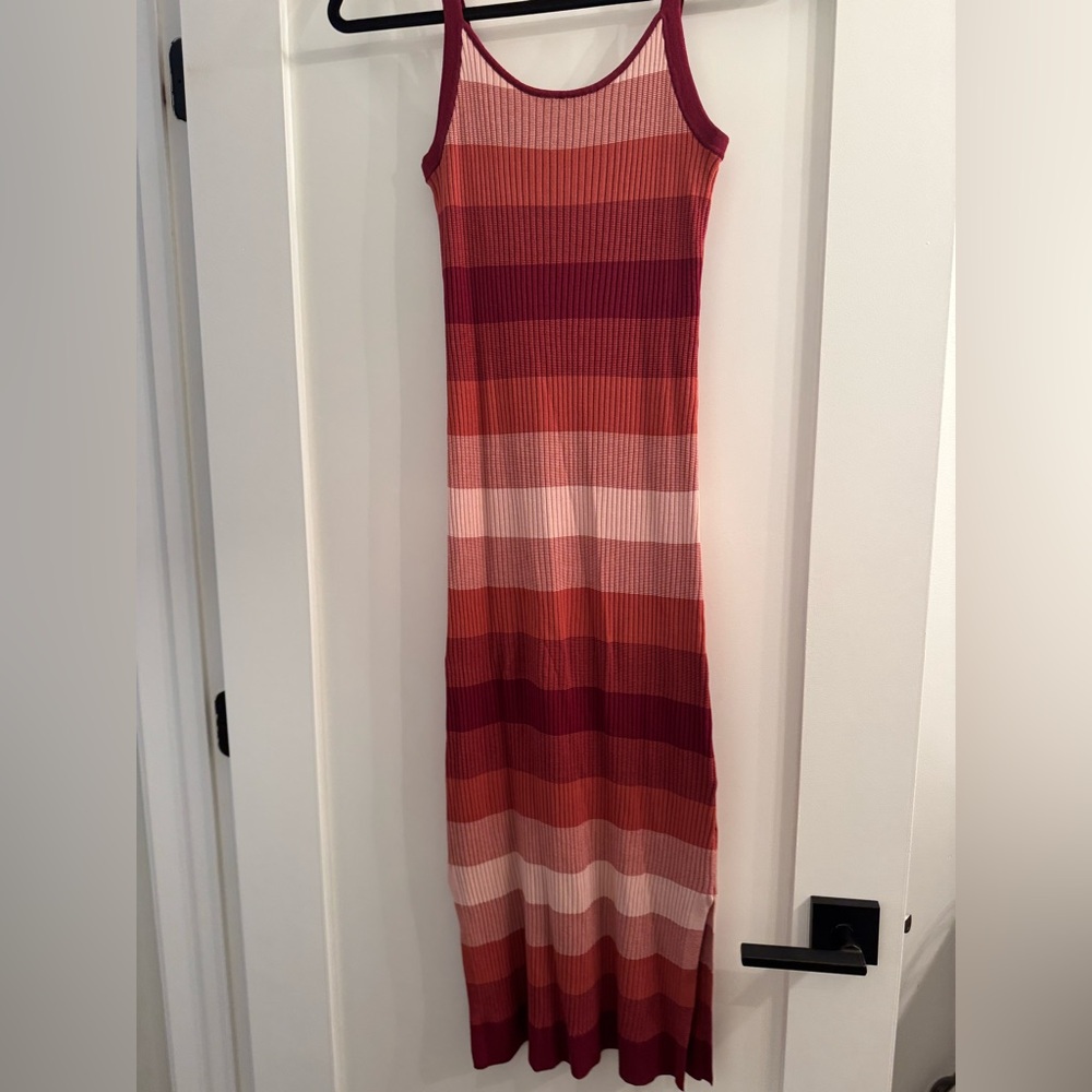 Striped Sleeveless Dress